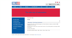 Desktop Screenshot of fmi-systems.com
